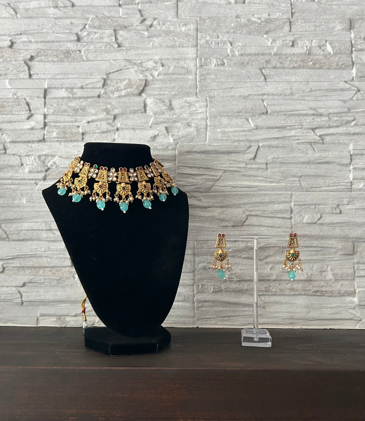The Rustic Piece in Blue